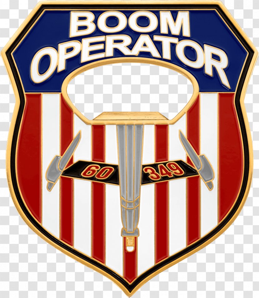 Challenge Coin Boom Operator Logo Emblem - Organization - Military Teamwork Quotes Transparent PNG