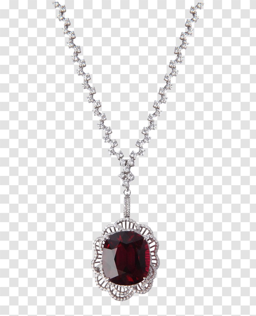Ring Ruby Jewellery Diamond Necklace - Body Jewelry - Blood Pendant Transparent PNG