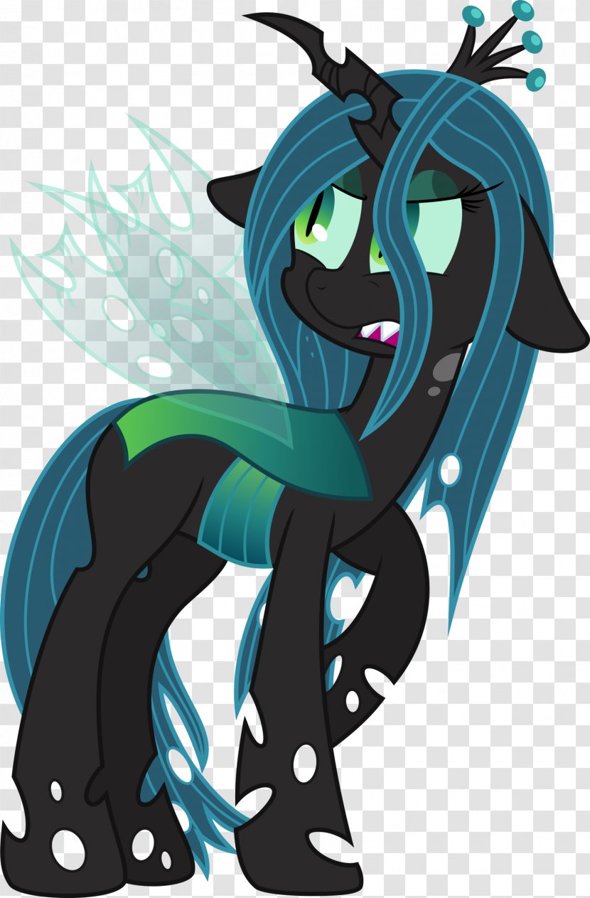 Pony Princess Luna DeviantArt - Vertebrate - Queen Chrysalis Transparent PNG