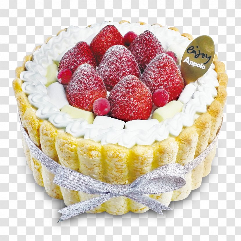 Cheesecake Ice Cream Cake Strawberry - Fruit - Nata De Coco Transparent PNG