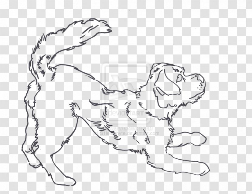 Dog Breed Puppy Drawing Poodle Border Collie - Silhouette Transparent PNG