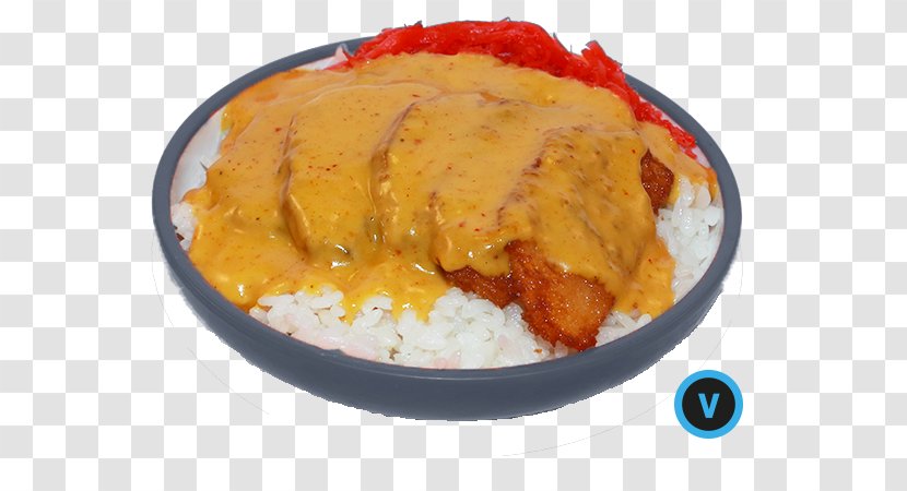 Japanese Curry Rice And Chicken Katsu Mole Sauce Bento - Asian Food Transparent PNG