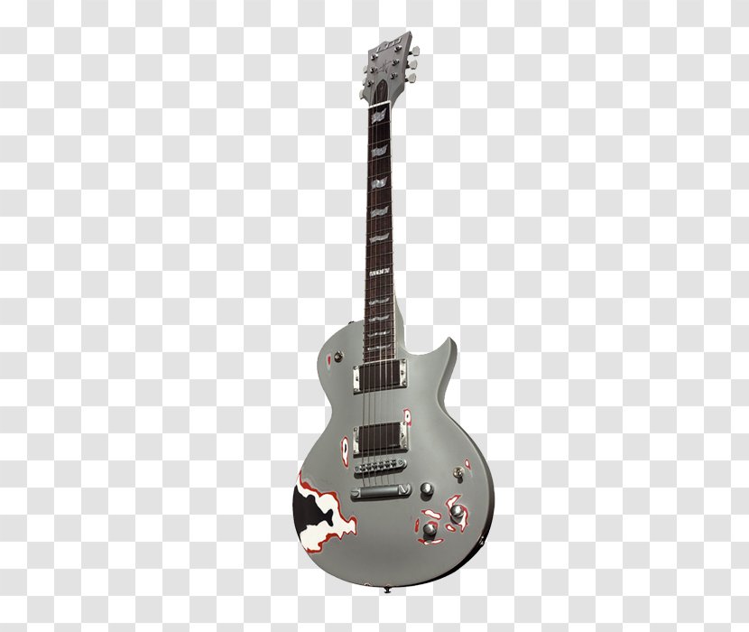 Acoustic-electric Guitar ESP Truckster James Hetfield Acoustic - Flower - Electric Transparent PNG