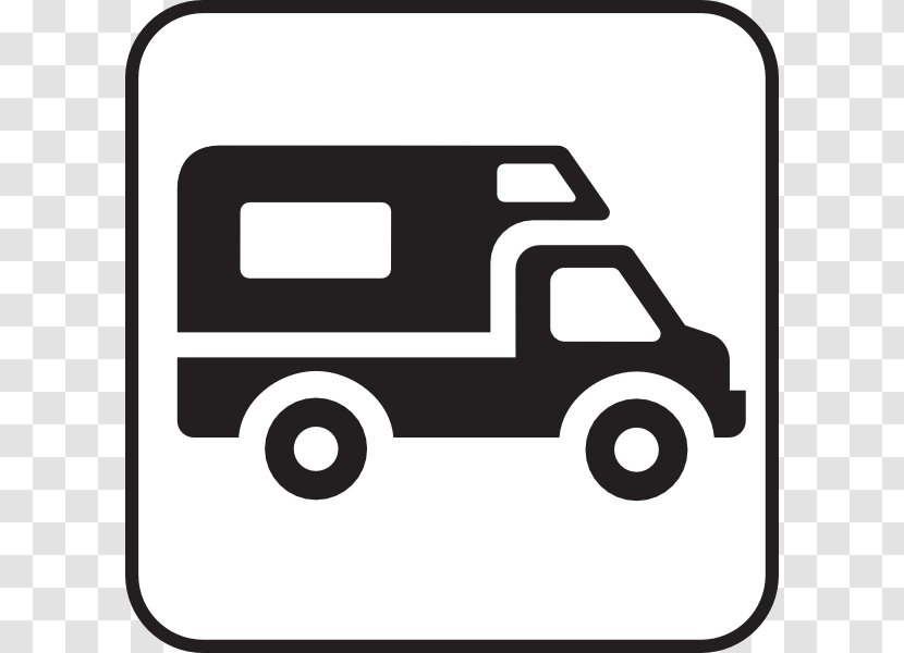 Van Car Delivery Clip Art - Symbol - Camping Symbols Cliparts Transparent PNG