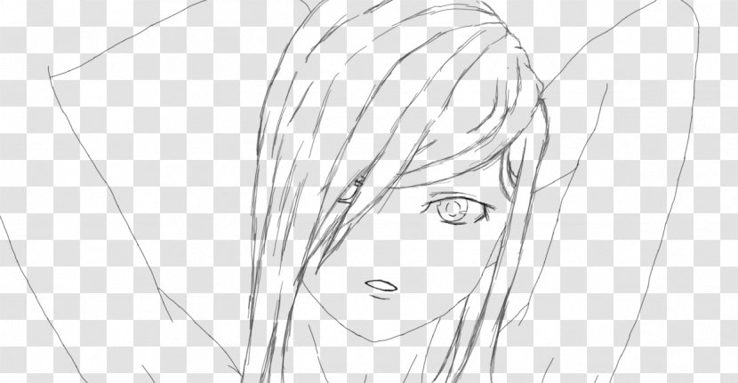 Eye Drawing Forehead Line Art Sketch - Frame Transparent PNG