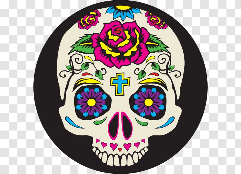 Skull Paper Brain Day Of The Dead Printing Transparent PNG