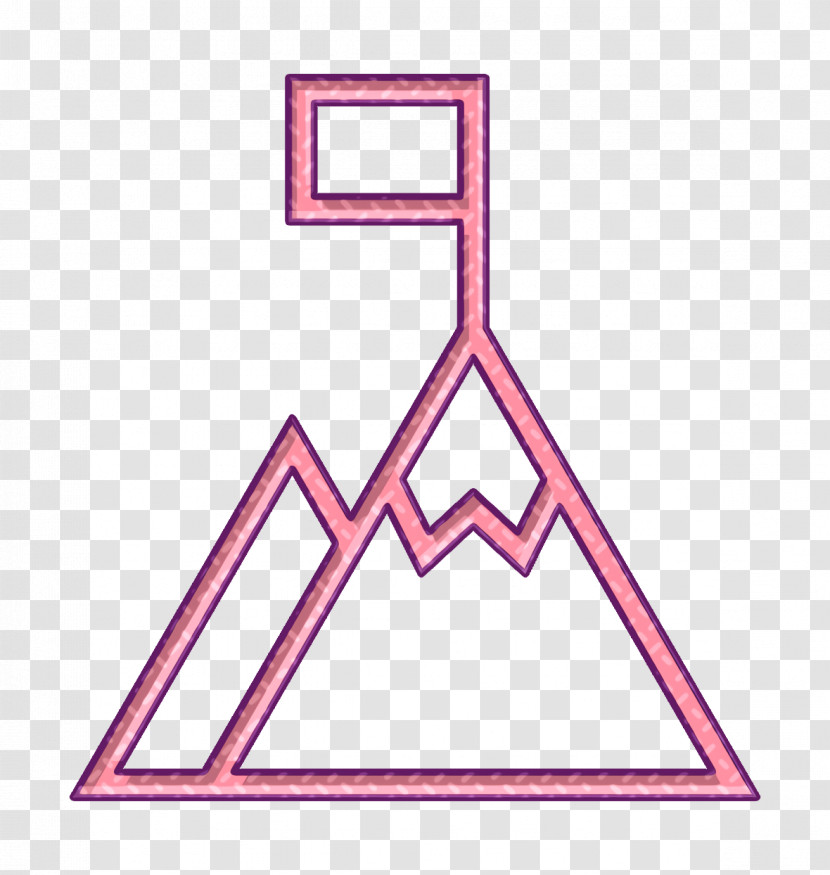 Mountain Icon Vertex Icon Productivity Icon Icon Transparent PNG