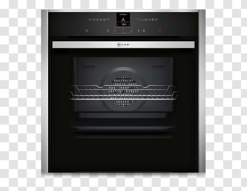 Neff GmbH B47CR32N0B Slide&Hide Single Oven Home Appliance Kitchen Transparent PNG