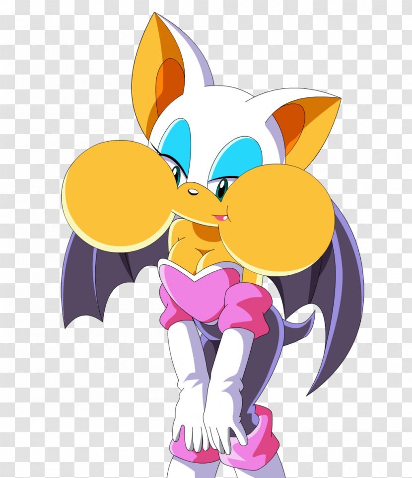 Rouge The Bat Sonic Heroes Ariciul Knuckles Echidna & - Frame - Dachshund/ Transparent PNG
