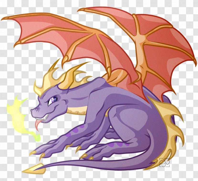 Spyro The Dragon Art Song Fan - Cartoon Transparent PNG