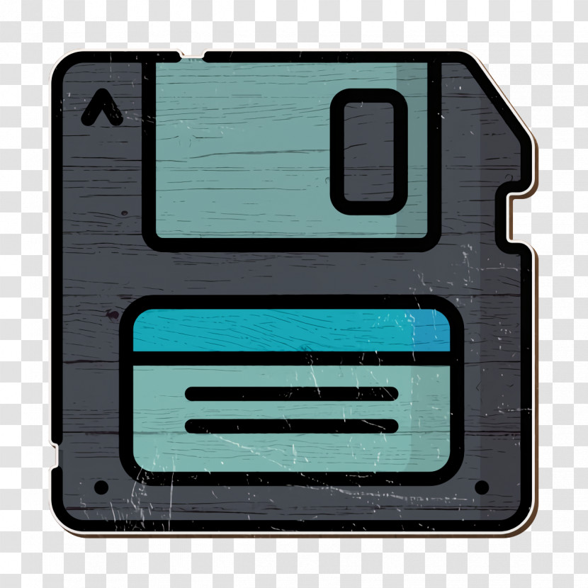 Media Technology Icon Save Icon Floppy Disk Icon Transparent PNG