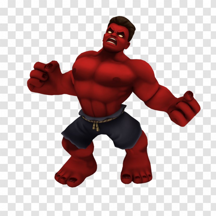 Thunderbolt Ross Hulk Superhero Lego Marvel Super Heroes Comics - Action Figure Transparent PNG