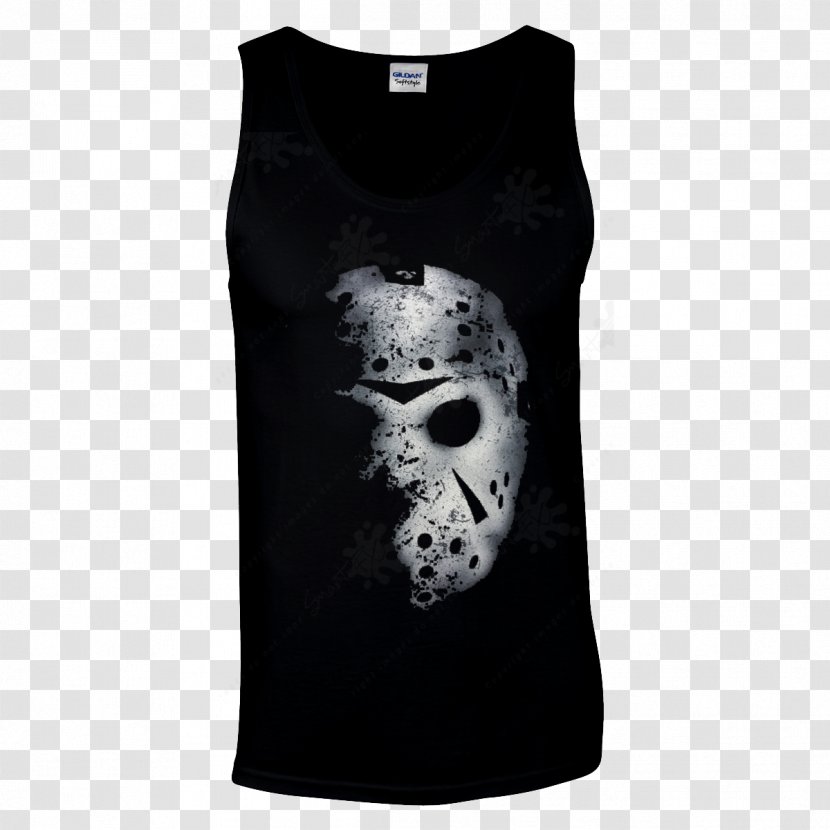 T-shirt Jason Voorhees Goaltender Mask Friday The 13th - Ice Hockey Transparent PNG