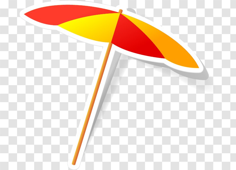 Icon - Beach - Great Umbrella Cover Transparent PNG