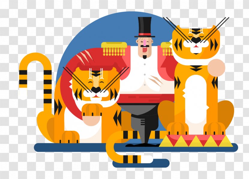 Royalty-free Circus Illustration - Shutterstock - Tiger Transparent PNG