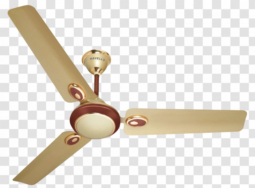 Ceiling Fan Havells High-volume Low-speed - India Transparent PNG