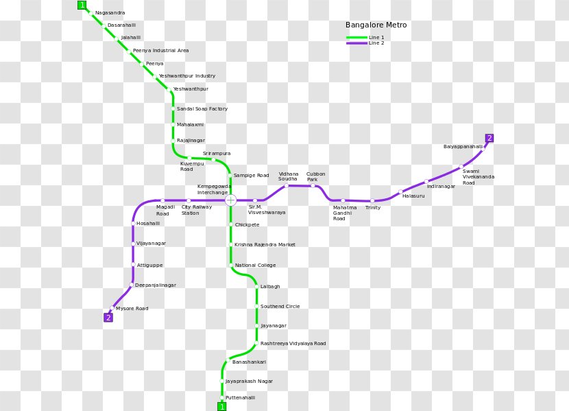 Baiyappanahalli Metro Station Rapid Transit Train Namma Purple Line - Rites - Creative Lines Transparent PNG