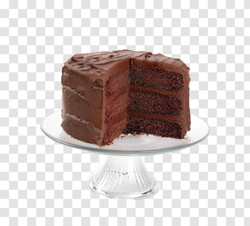 Flourless Chocolate Cake Brownie Sachertorte Transparent PNG