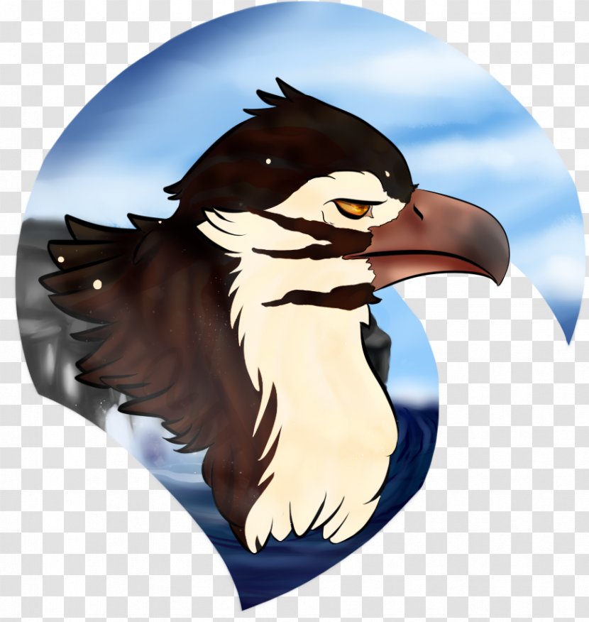 Penguin Eagle Beak Cartoon - Bird Of Prey Transparent PNG