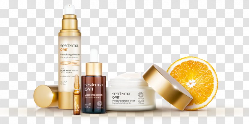 Sesderma C-Vit Liposomal Serum Skin Care Anti-aging Cream Vitamin C - Perfume - Face Transparent PNG