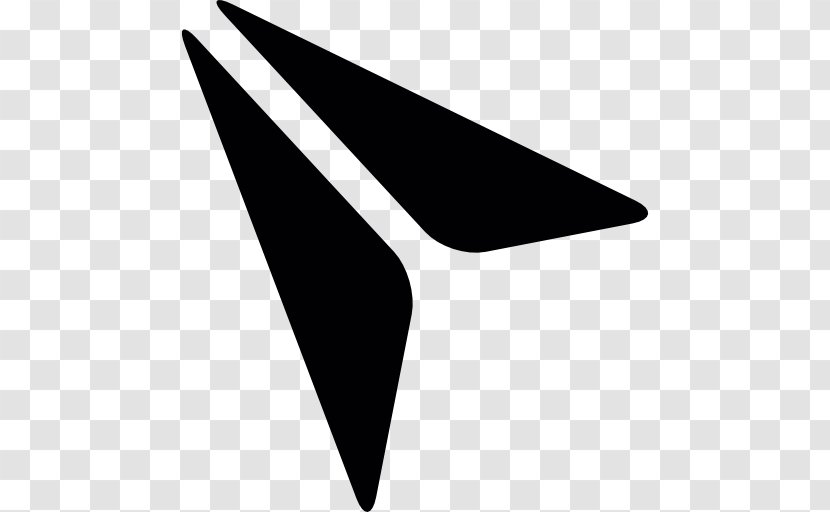 Computer Mouse Pointer Cursor Arrow - Black And White Transparent PNG