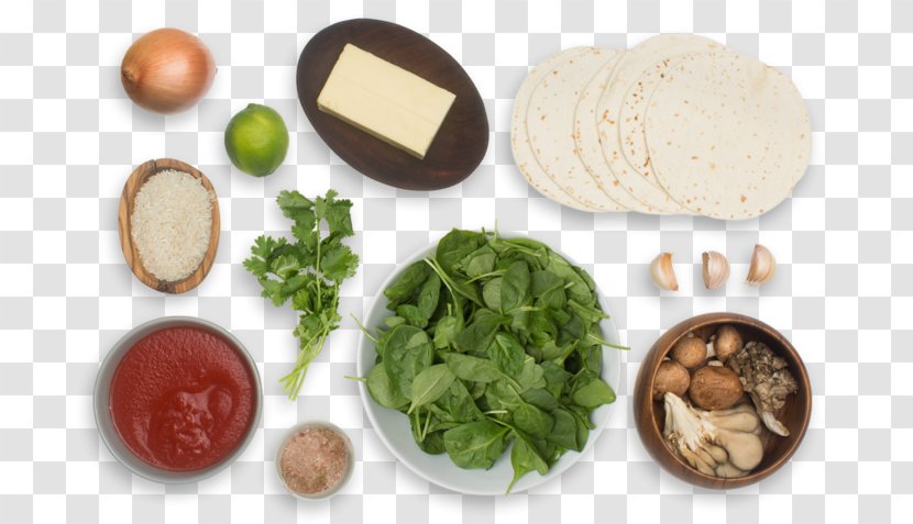 Vegetarian Cuisine Enchilada Salsa Verde Recipe - Cream - Kitchen Ingredients Transparent PNG