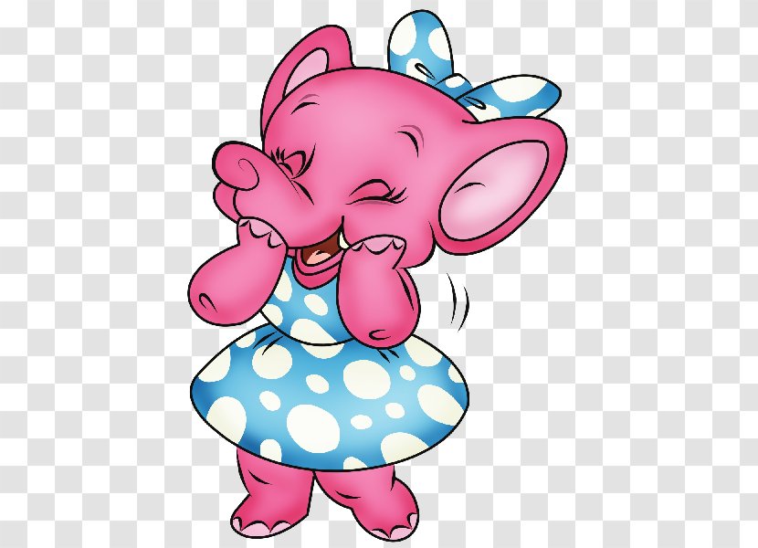 Seeing Pink Elephants Animation On Parade Clip Art - Tree - Cartoonpictures Transparent PNG