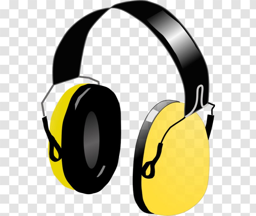 Headphones Free Content Clip Art - Yellow Telephone Cliparts Transparent PNG
