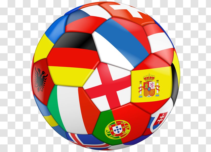 Europe Flag Football - Ball Transparent PNG