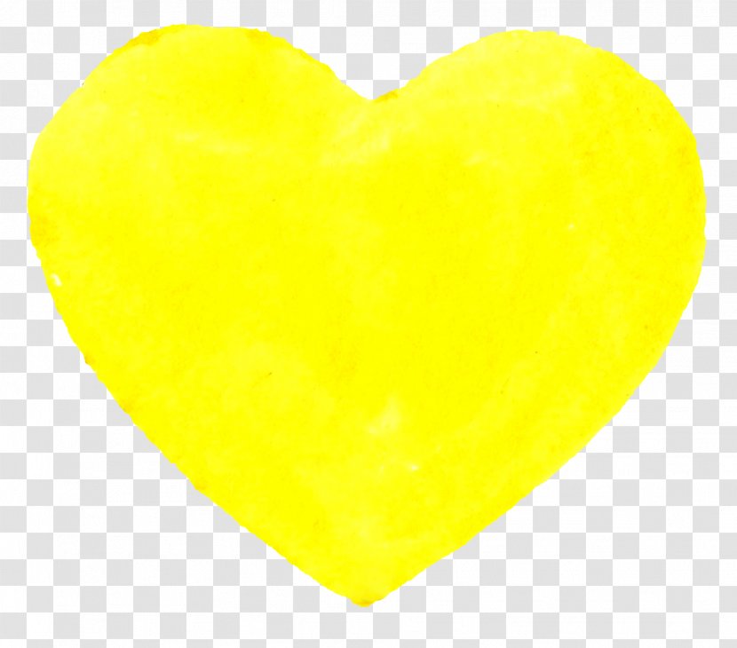 Yellow Heart Fruit - Drawing Elements Bubble Transparent PNG