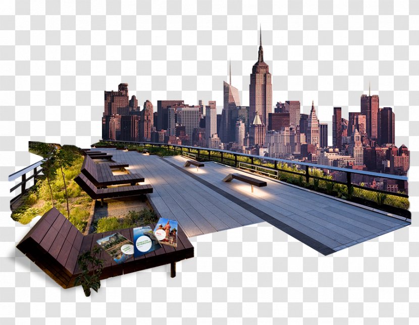 High Line Skyline Urban Design Skyscraper - New York City - News Studio Transparent PNG
