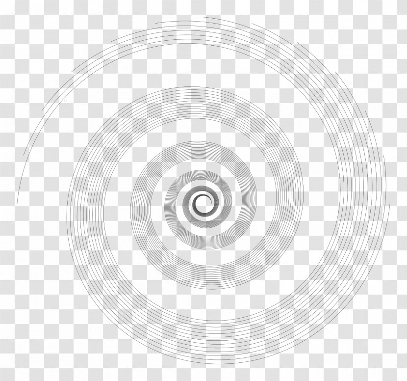 Circle Line Close-up - Spiral Transparent PNG