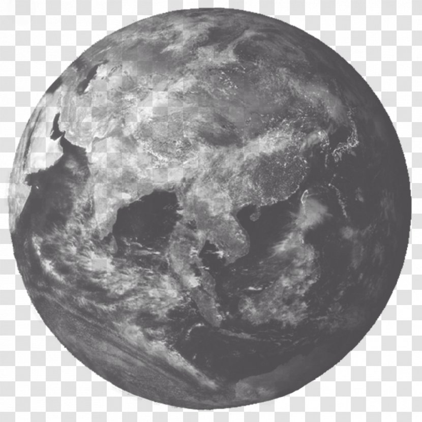Earth United States Paris Agreement Global Warming Climate Change - Grey Planet Transparent PNG