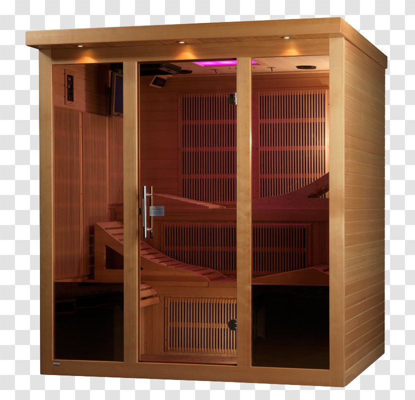 Infrared Sauna Heater Far - Electric Heating - Light Transparent PNG