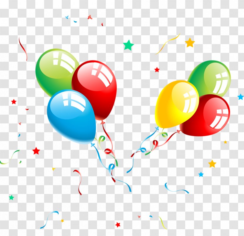 Birthday Cake Chocolate Frosting & Icing Clip Art - Colored Cartoon Balloons Fly Transparent PNG