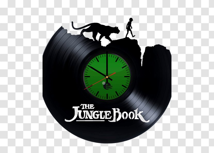 The Jungle Book Soundtrack Walt Disney Records Company Clock - THE JUNGLE BOOK Transparent PNG