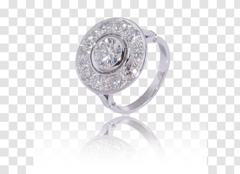 Engagement Ring Diamond Solitaire - Rhapsody Transparent PNG