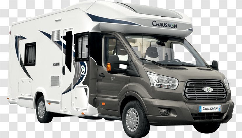 Campervans Chausson Caravan - Car Profile Transparent PNG