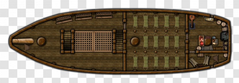 Dungeons & Dragons Ship Boat Bilge Map - Stairs Top View Transparent PNG