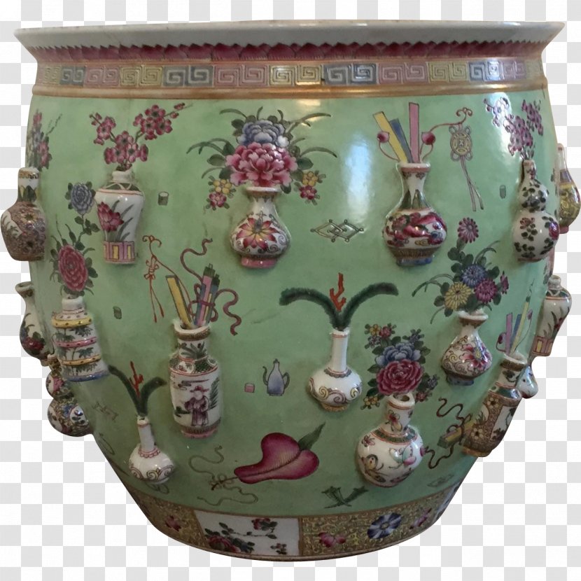 China Vase Chinese Export Porcelain Ceramics Transparent PNG
