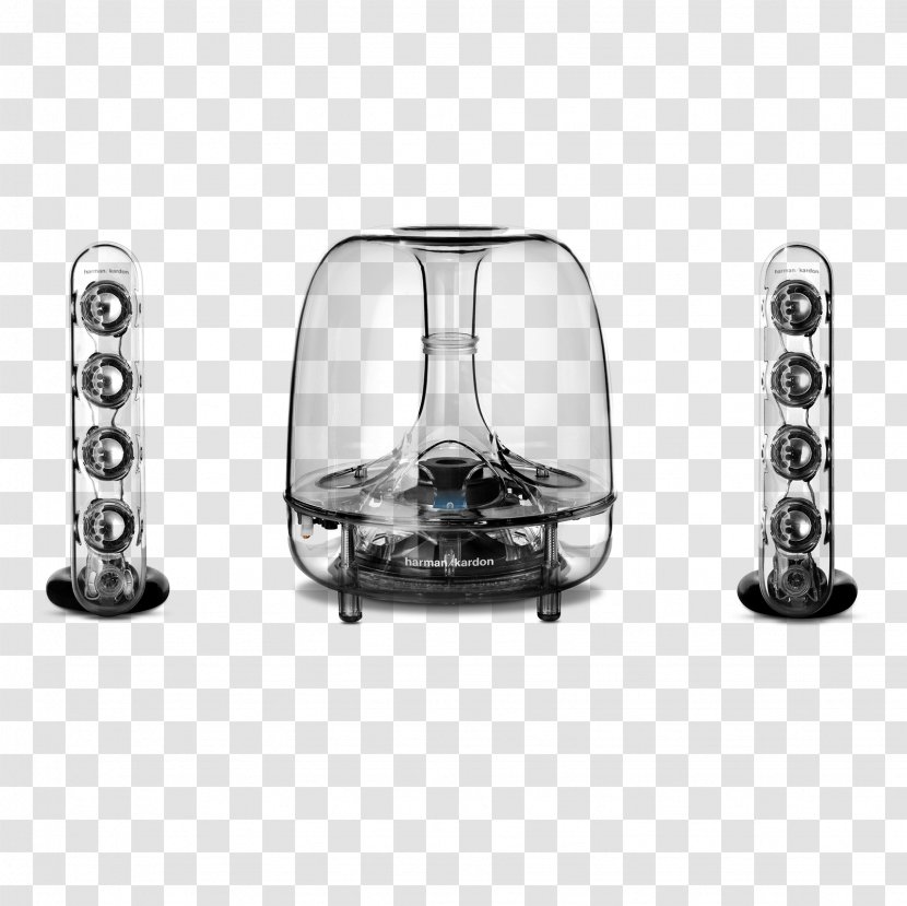Harman Kardon SoundSticks III Onyx Studio 4 Wireless Speaker Loudspeaker - Soundsticks Iii - Go Play Battery Transparent PNG