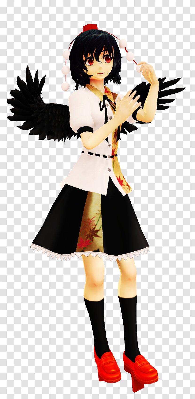 MikuMikuDance Touhou Project Rendering Clip Art - Flower - Aya Transparent PNG