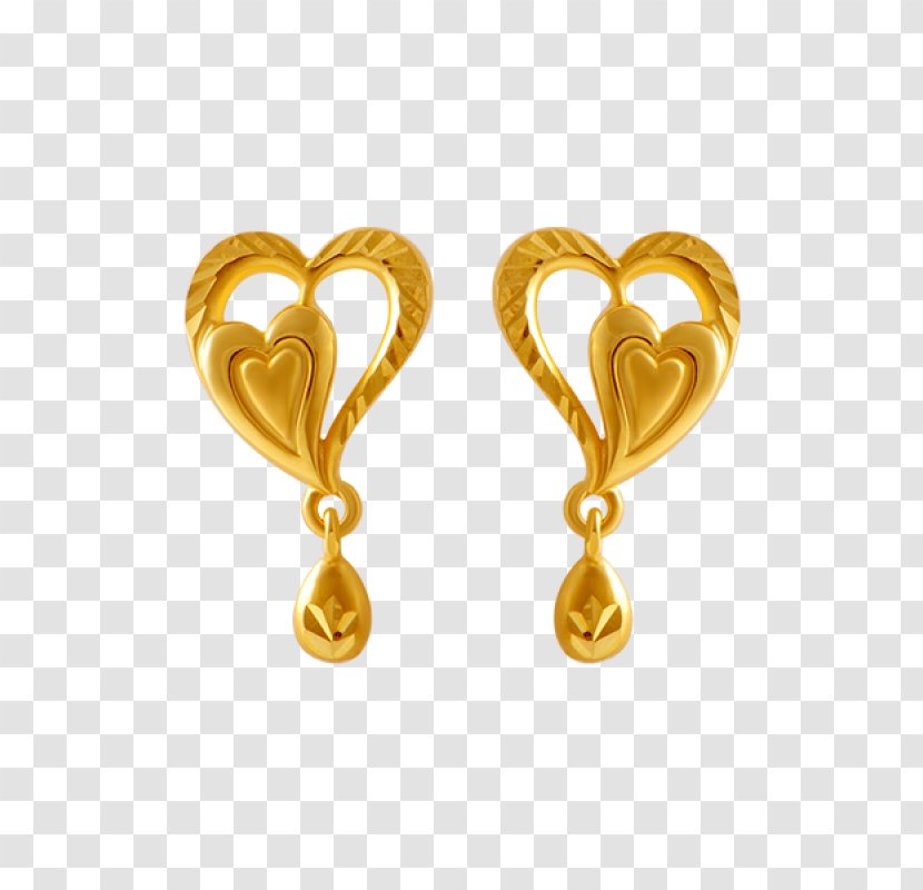 Earring Body Jewellery Colored Gold - Jewelry Transparent PNG