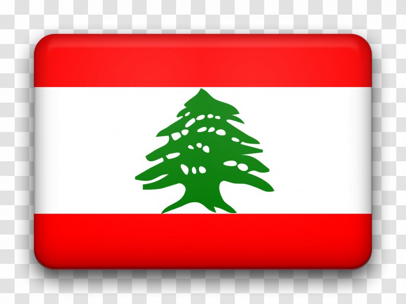 Flag Of Lebanon National Lebanese People Language - Christmas Ornament - Taiwan Transparent PNG