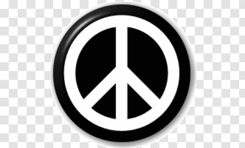 Campaign For Nuclear Disarmament Peace Symbols Pin Badges Hippie - Brewery Transparent PNG