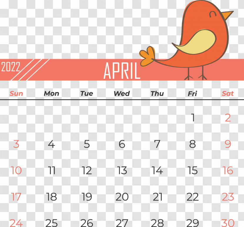 Cartoon Line Calendar Beak Meter Transparent PNG