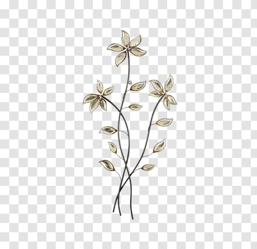 Petal Twig Plant Stem Flowering Plants - Flower - Wall Ornament Transparent PNG