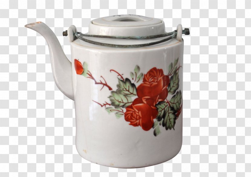 Teapot Jug Ceramic Kettle - Vintage Transparent PNG