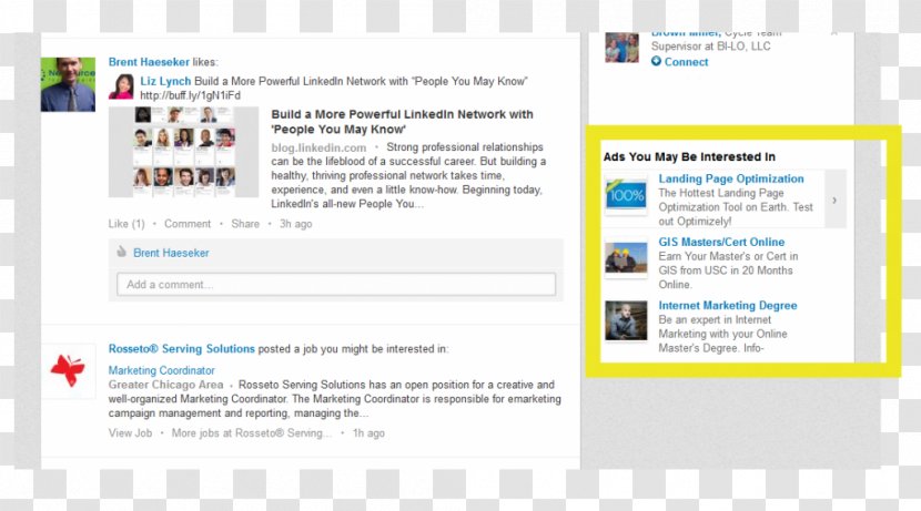 Online Advertising LinkedIn Marketing Social Media - Network - Text Bottom Image Transparent PNG