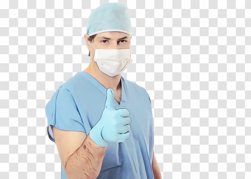 Medical Procedure Scrubs Surgeon Glove Head - Service - Health Care Provider Transparent PNG